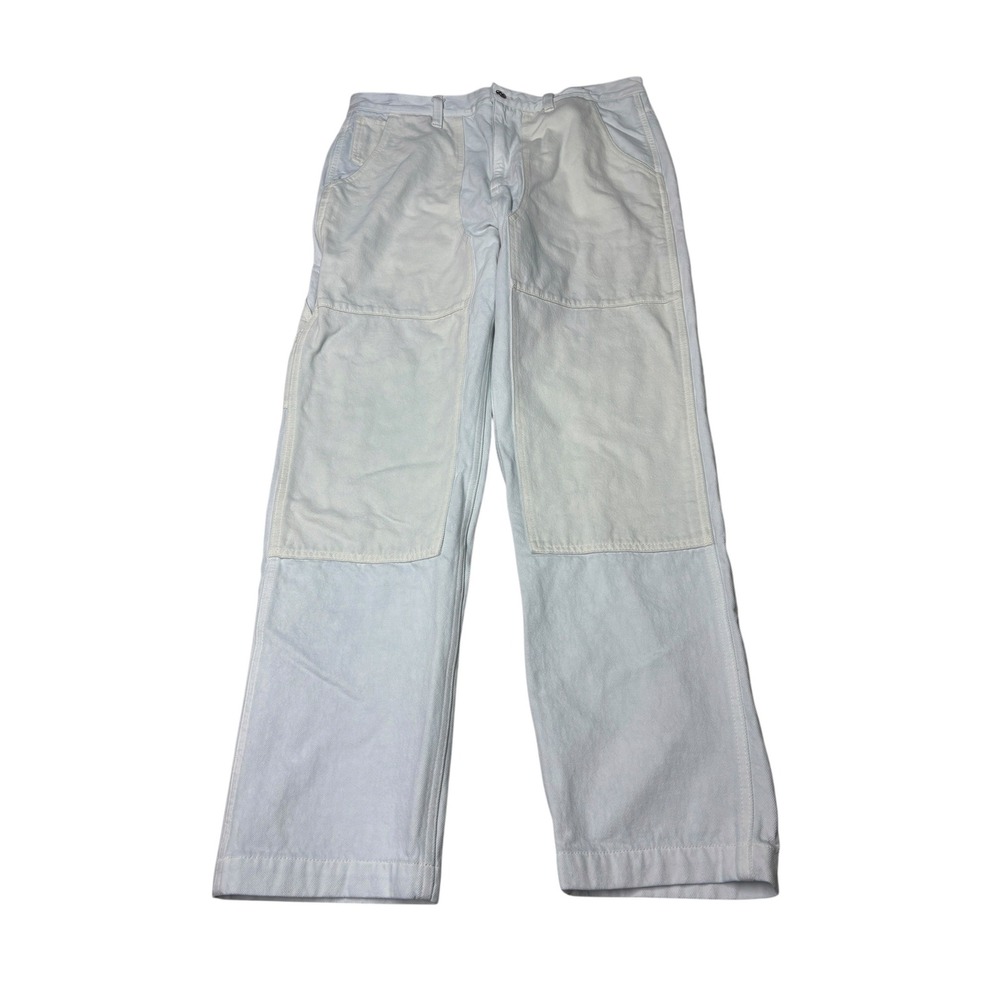 Madewell The '90s Straight Jeans Two-Tone Workwear Womens Size 31 x30 FLAW
